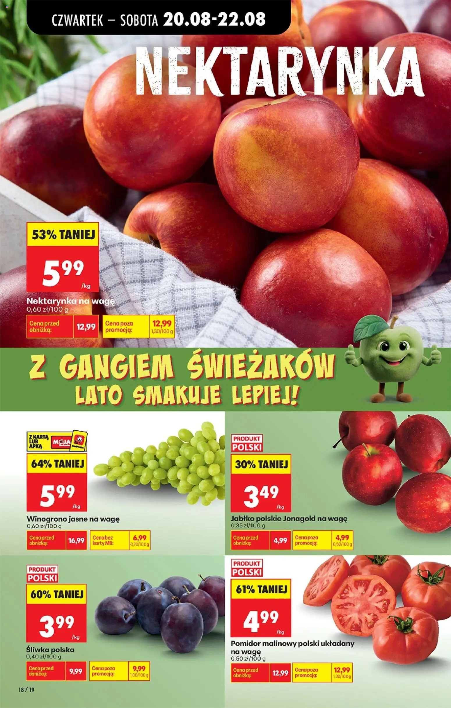Biedronka Polsko leták - Codziennie niskie ceny od 20.08.2026 | Strana: 22 | Produkty: Karty