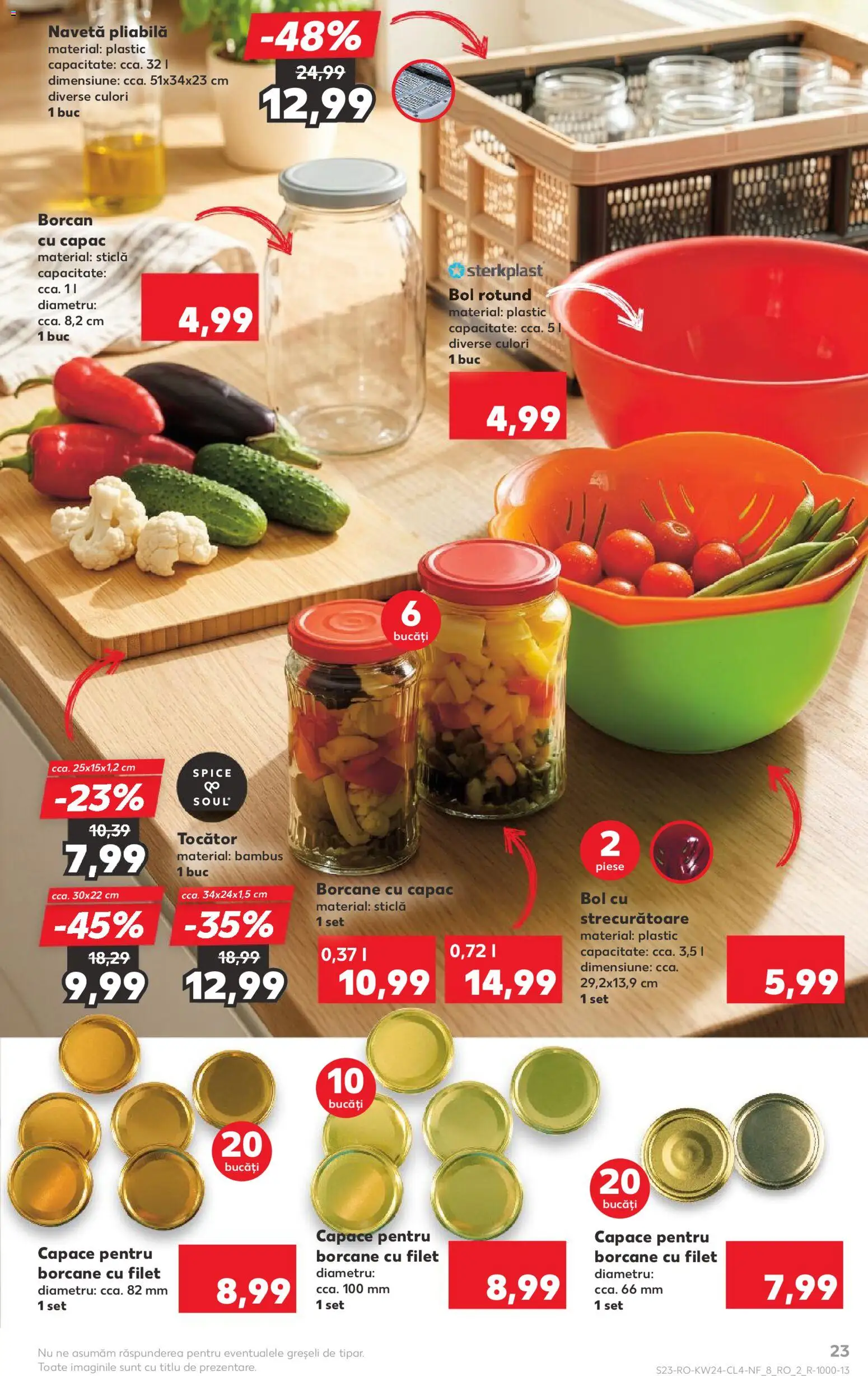Kaufland RO akciós ujság - amely érvényes a következő dátumtól: 10.06.2026 | Oldal: 23