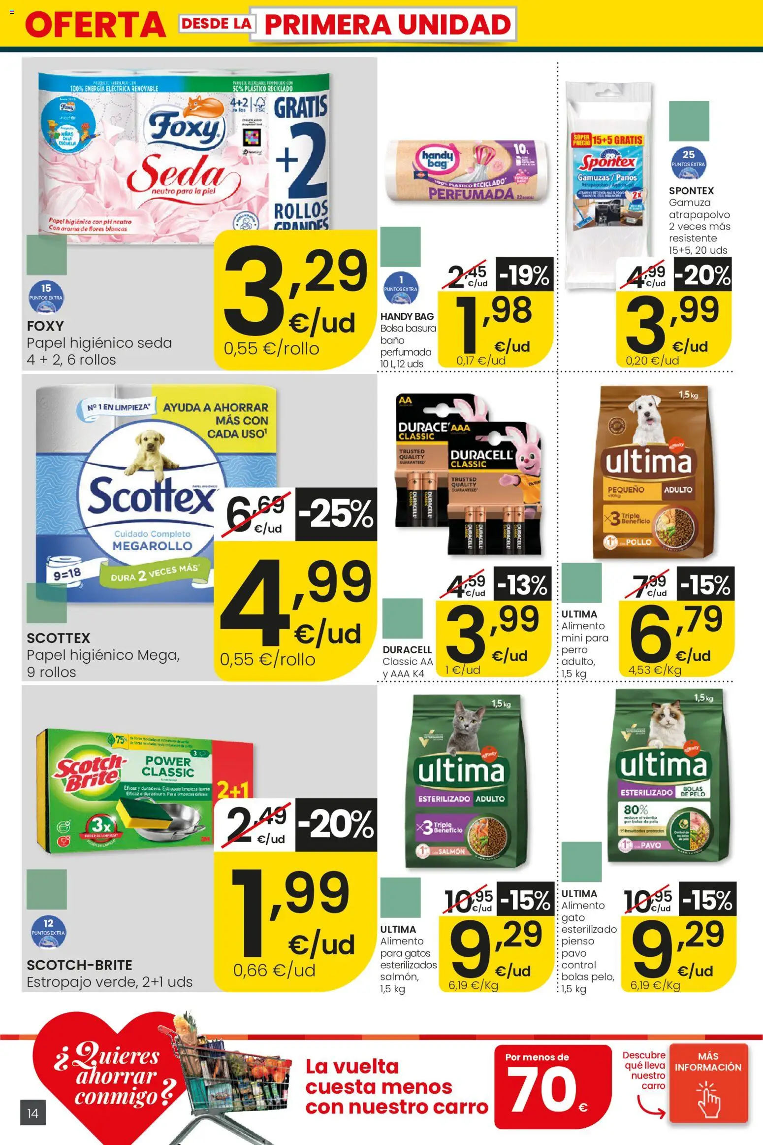 Eroski folleto │ válido desde el 27/08/2026 | Página: 14 | Productos: Salmón, Bolsa, Pavo, Baño