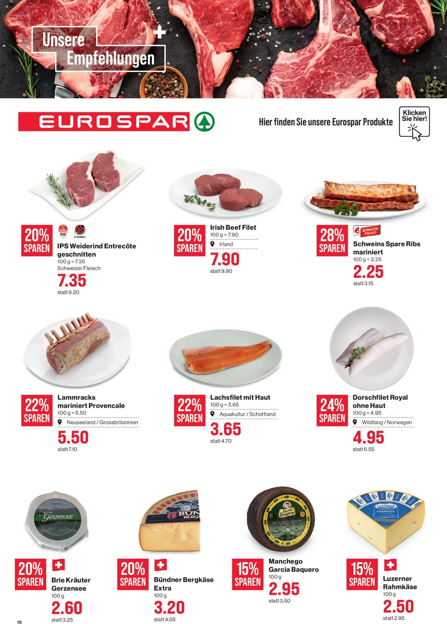 SPAR aktionen – gültig ab 02.07.2026 | Seite: 16 | Produkte: Spare Ribs