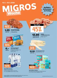Migros aktionen ab 15.05.2026 gültig