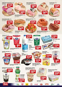 Náhled letáku BALA velký leták od 29.04.2026 | Strana: 2 | Produkty: Mléko, Jogurt, Uzeniny, Zlatá Hana