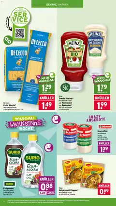 Wasgau Prospekt ab 21.09.2026 gültig | Seite: 16 | Produkte: Maggi, Essig, Mayonnaise, Ketchup