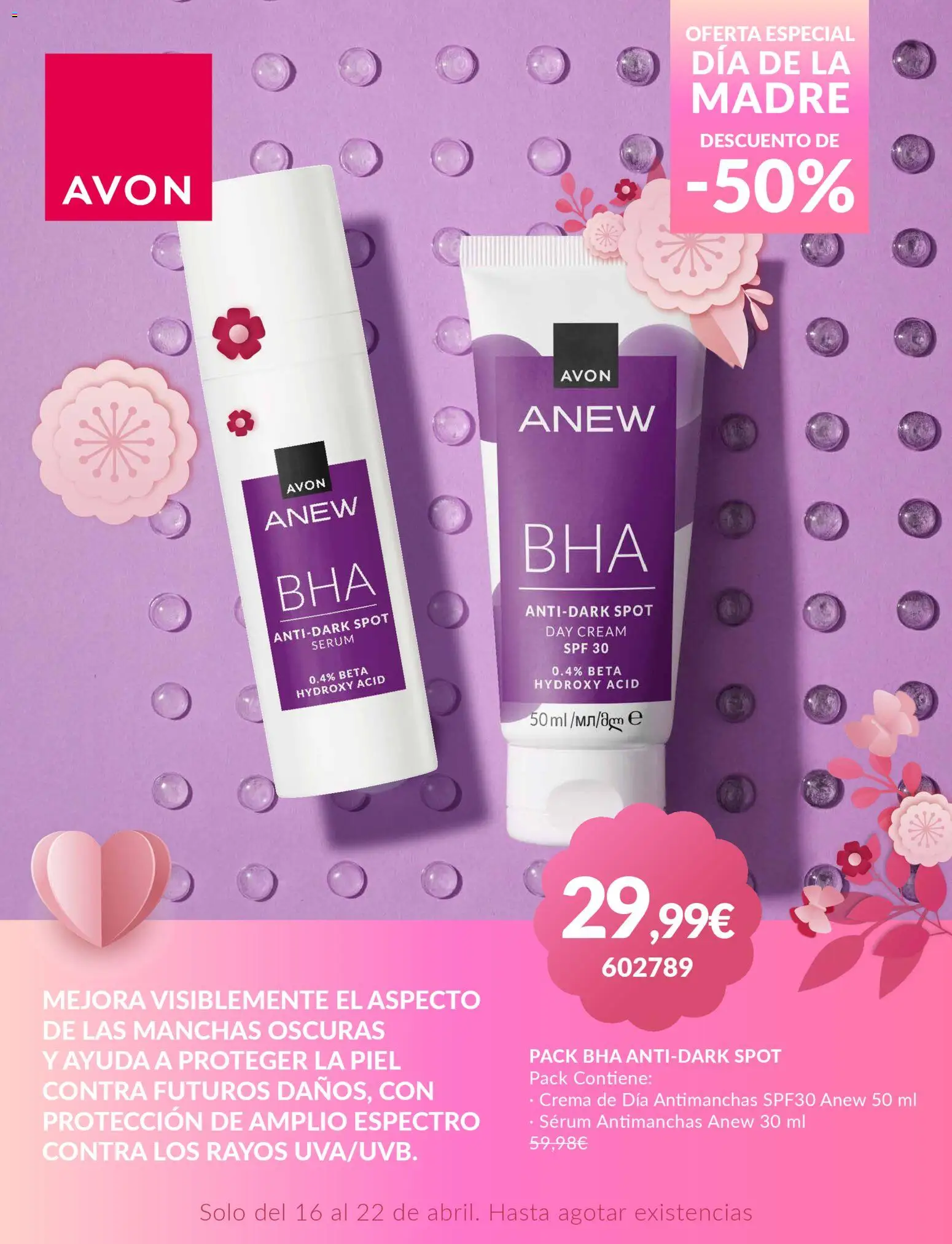 Avon - Especial día de La Madre │ válido desde el 16.04.2026 | Página: 7 | Productos: Sérum, Crema, Crema de día
