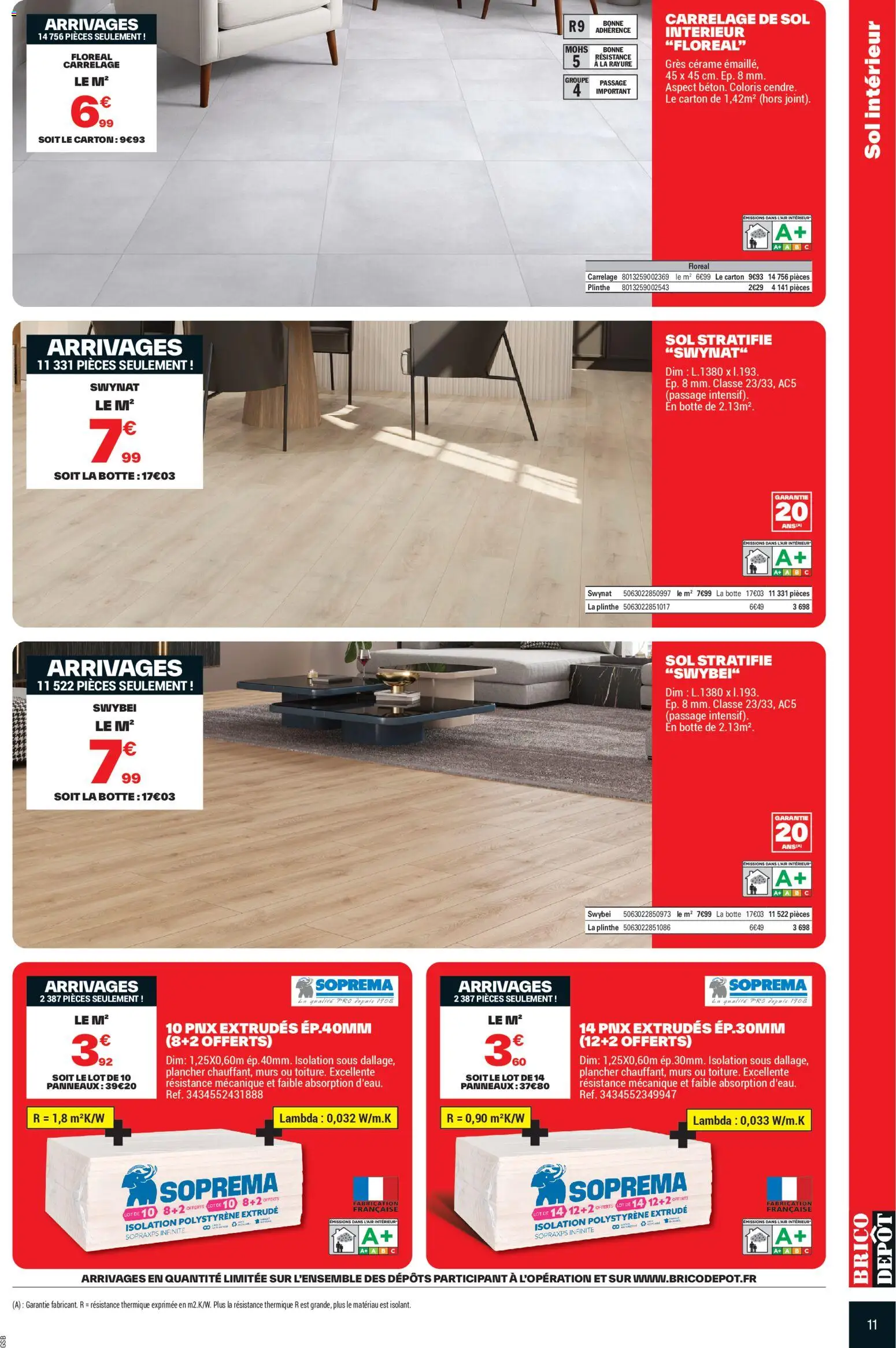 {H1} | Page: 11 | Produits: Plinthe