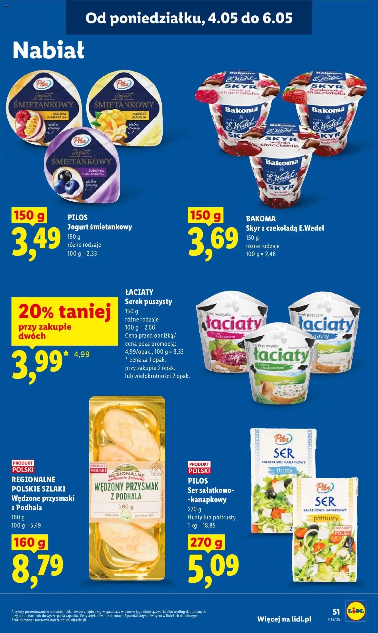 Lidl Polsko leták od 04.05.2026 | Strana: 53 | Produkty: Mango, Jogurt, Skyr