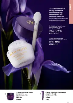 Oriflame katalog Avgust 2026 - pregled Oriflame katalog Avgust 2026 kataloga - važi od 05.08.2026 | Strana: 83 | Proizvode: Krema