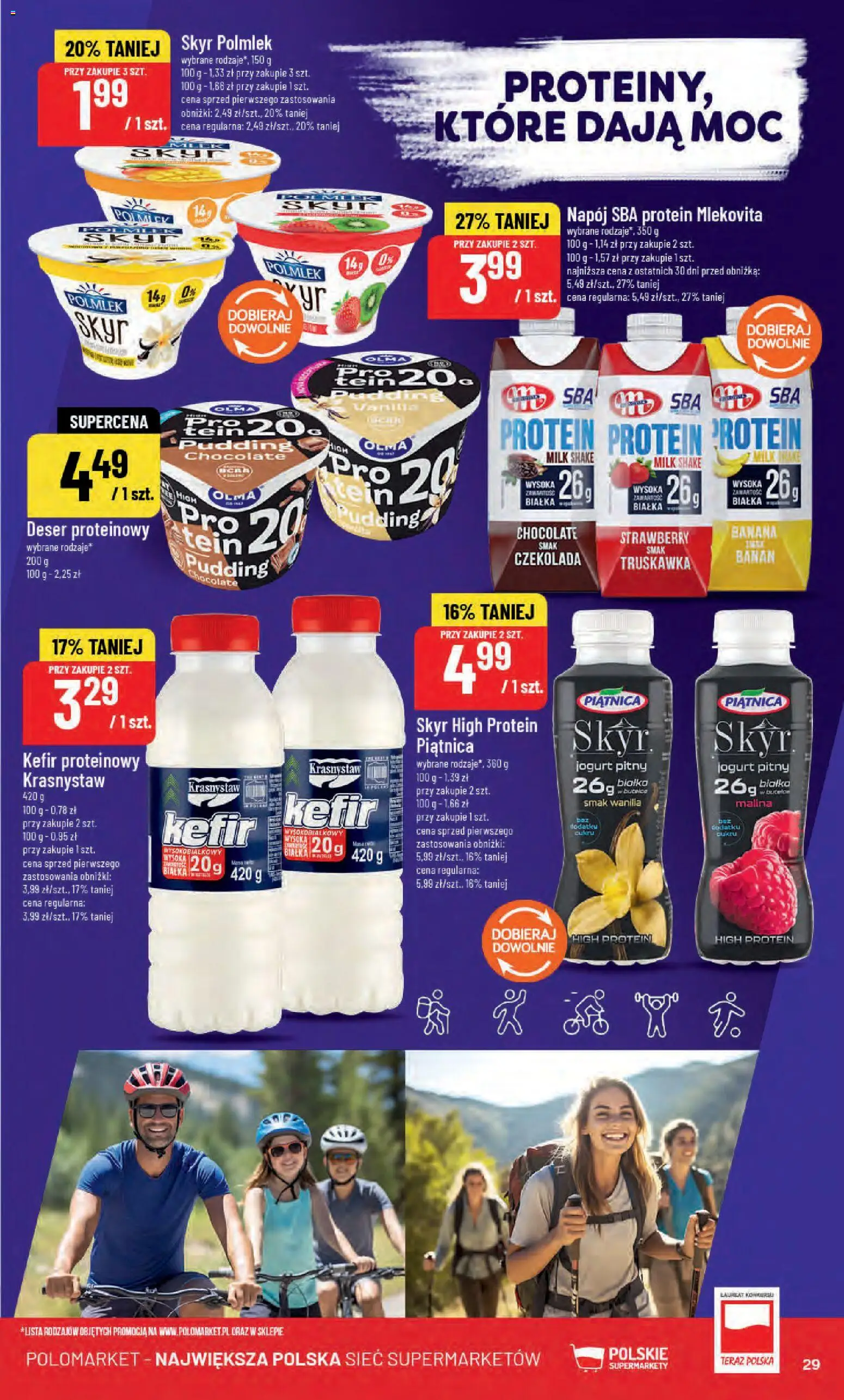 POLOmarket gazetka od 02.09.2026 | Strona: 29 | Produkty: Malina, Kefir, Piątnica, Wanilia