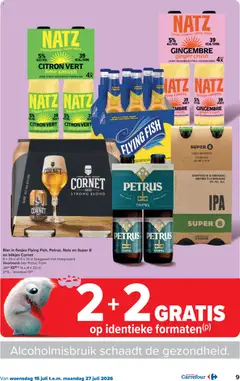 Carrefour folder week 29 - Voorbeeld van een folder van Carrefour, geldig van 15/07/2026 | Pagina: 9 | Producten: Bier, La