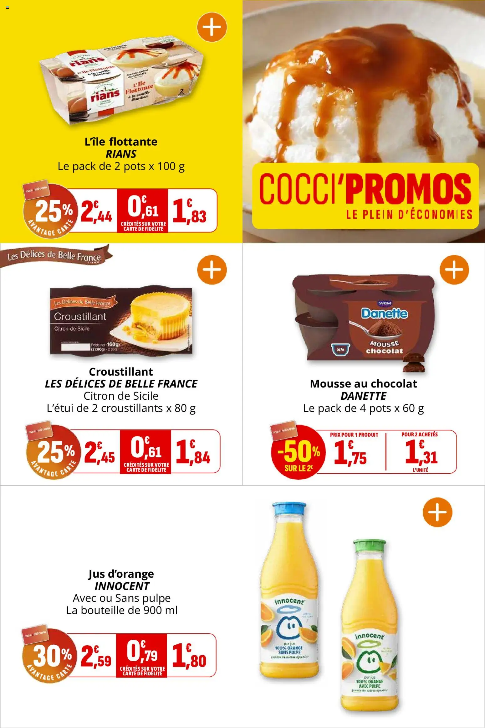 {H1} | Page: 16 | Produits: Citron, Orange, Chocolat, Jus