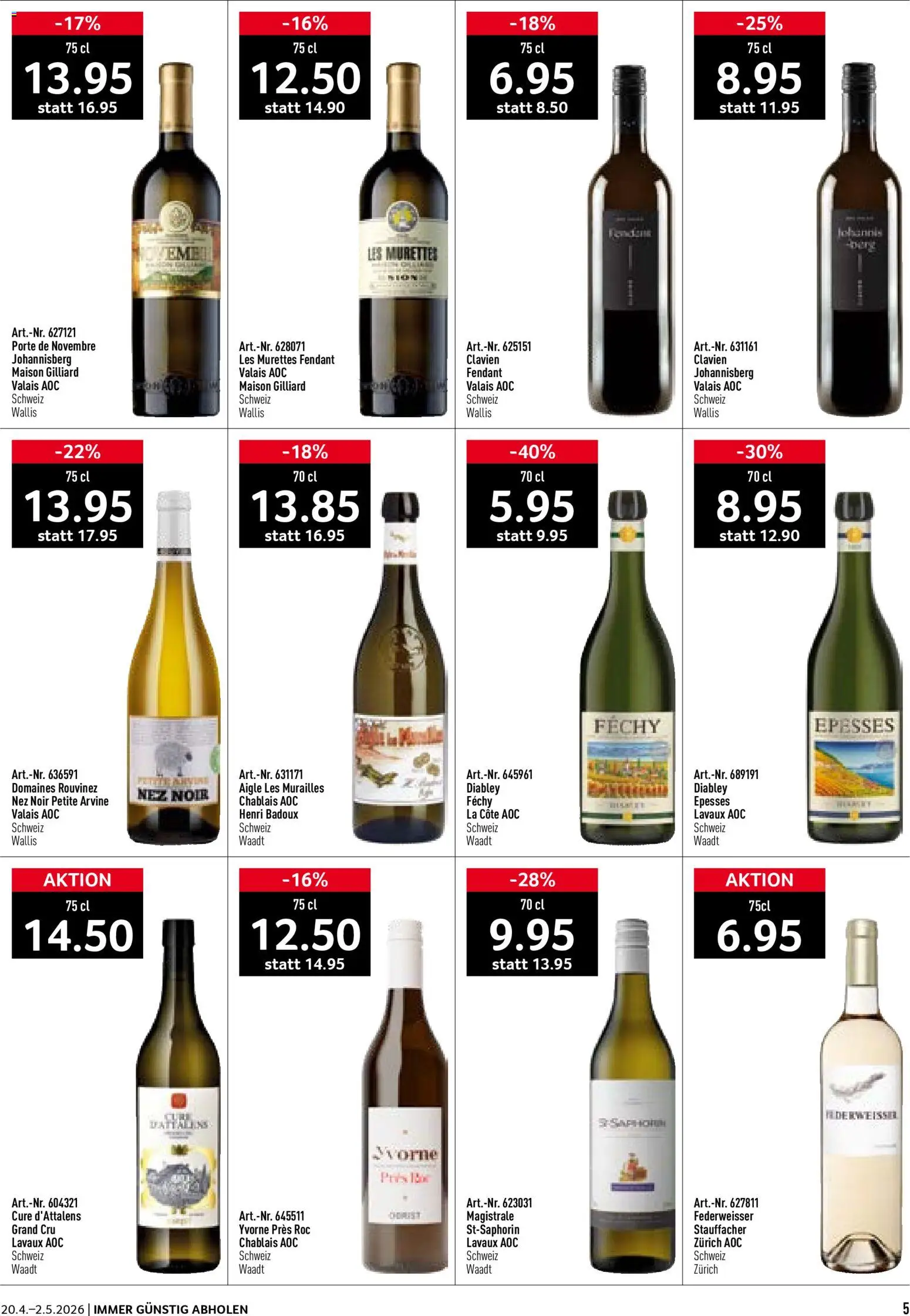 Prodega aktionen Weinfestival – gültig ab 20.04.2026 | Seite: 5
