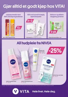 Forhåndsvisning av Vita kundeavis gyldig fra 24/08/2026 | Side: 12 | Produkter: Bomull, Lip, Toner, Ingredienser