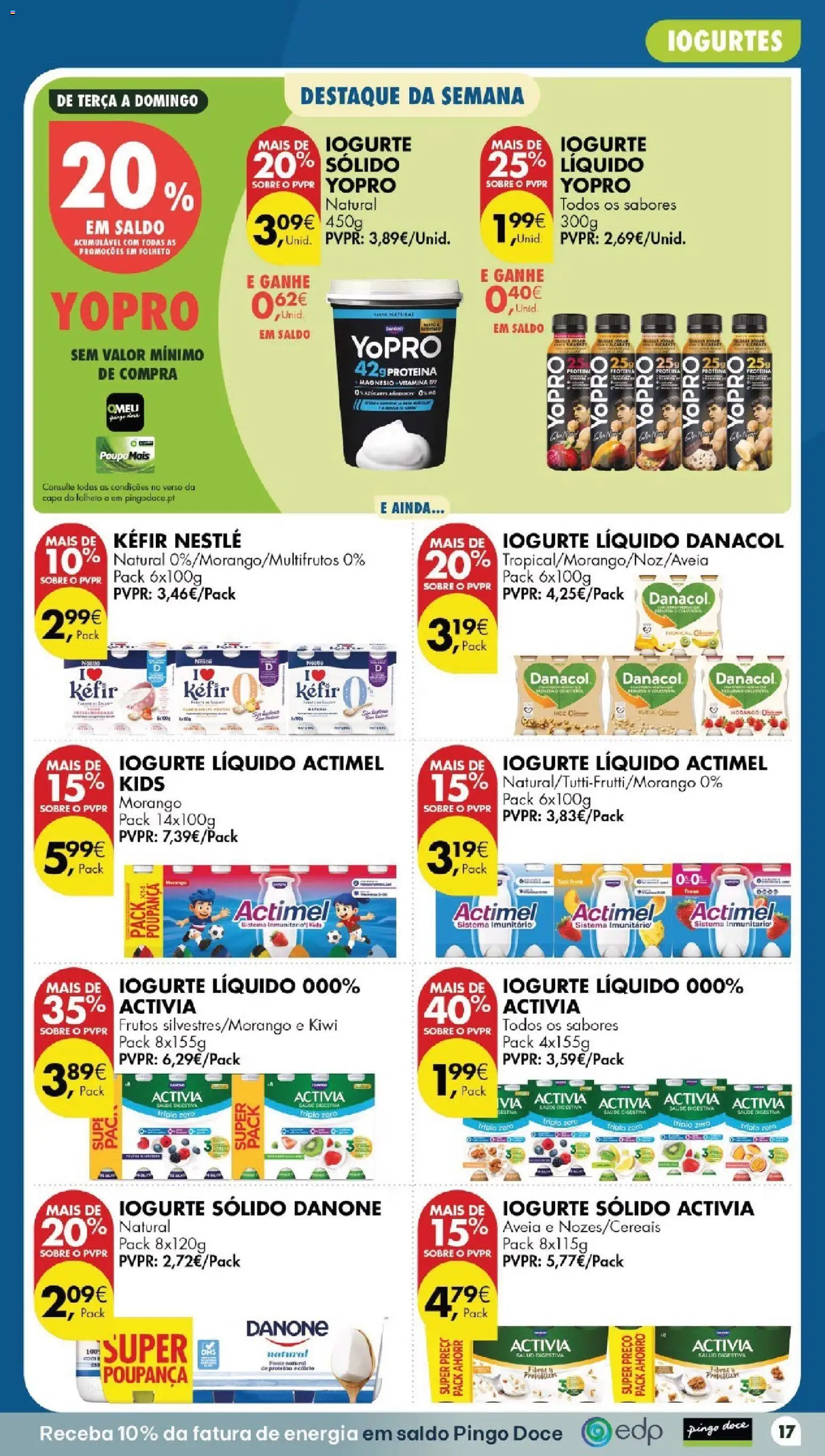 Pingo Doce Proteina Promoções - Compare descontos