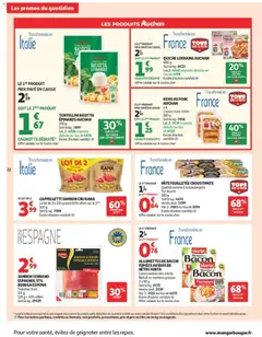 Auchan - Prévisualisation de NEMS AU PORC AUCHAN, 1 sauce nuoc-mâm x4 280 g valide à partir de 30/06/2026 | Page: 22