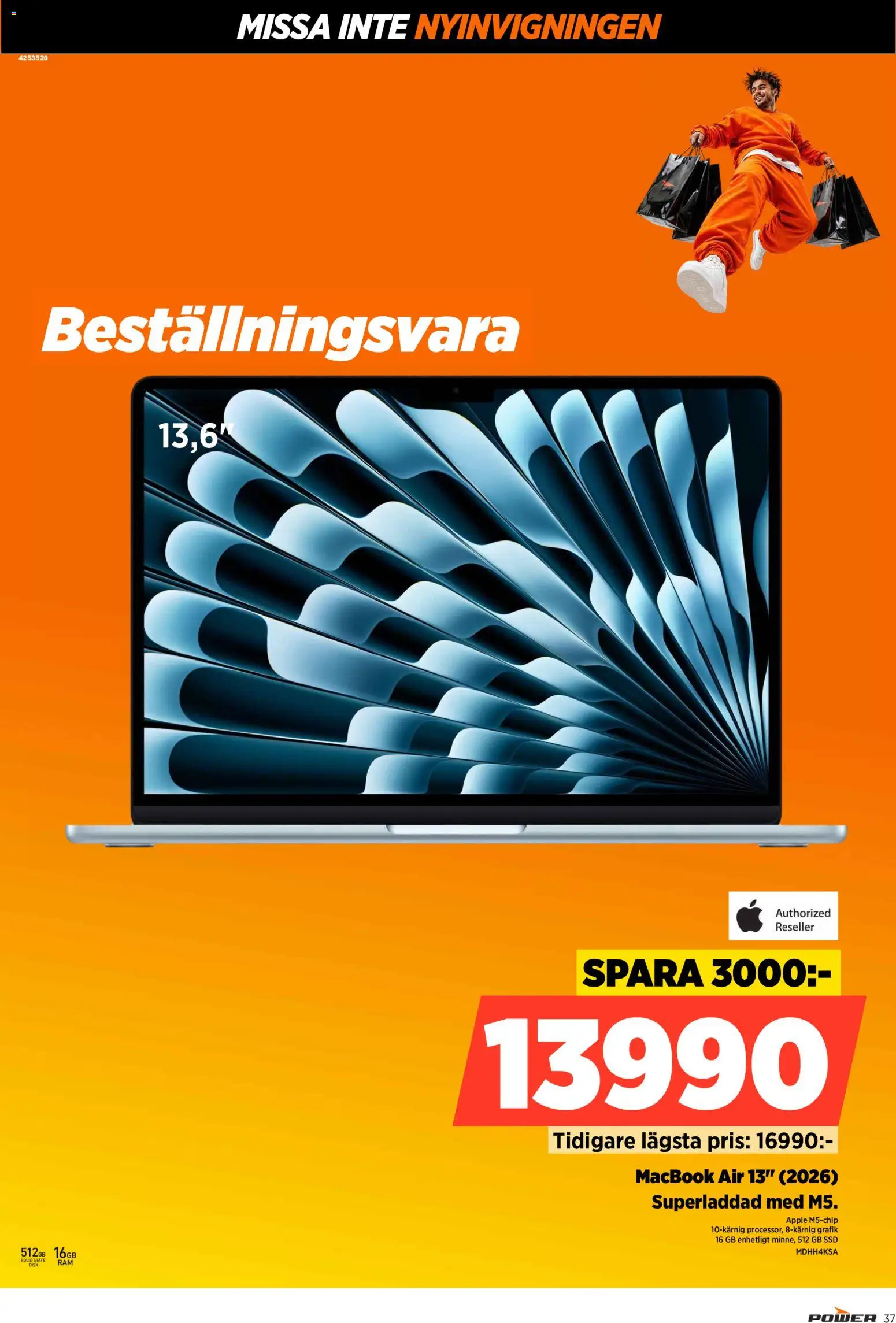 Power reklamblad aktuell från 24/09/2026 | Sida: 37 | Produkter: Äpple