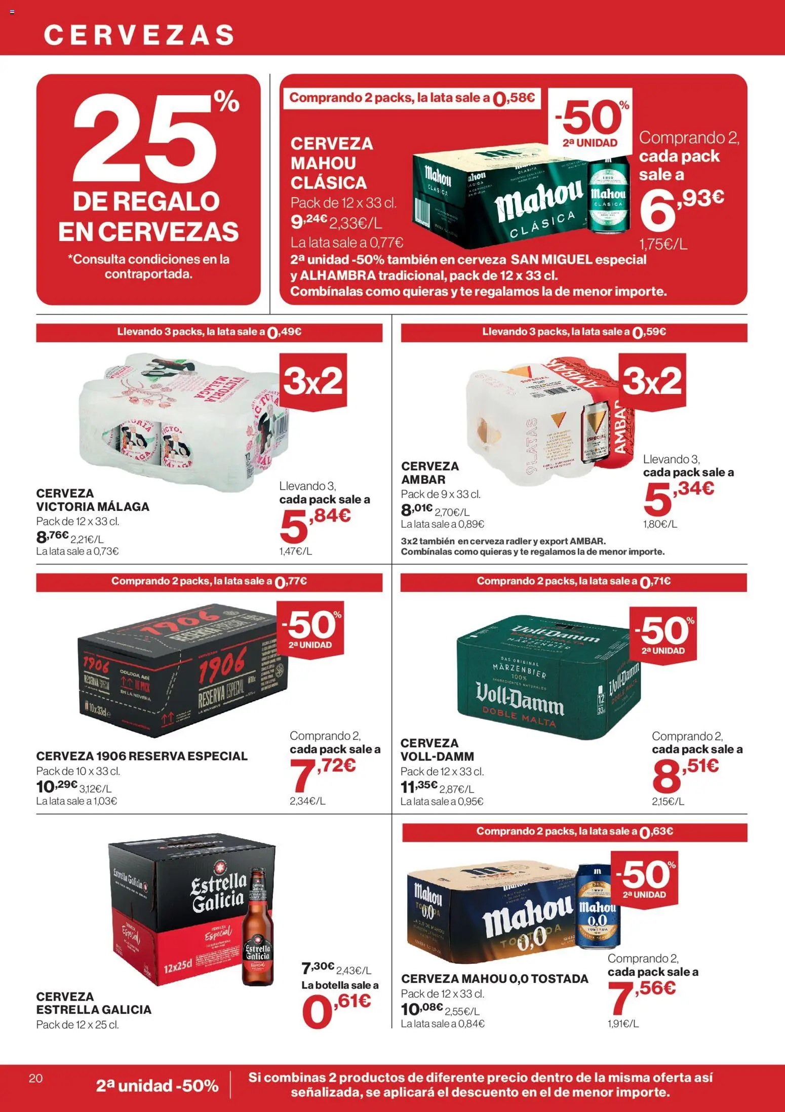 Supercor folleto │ válido desde el 28/10/2026 | Página: 20 | Productos: Ingredientes, Radler, Cerveza, Nevera