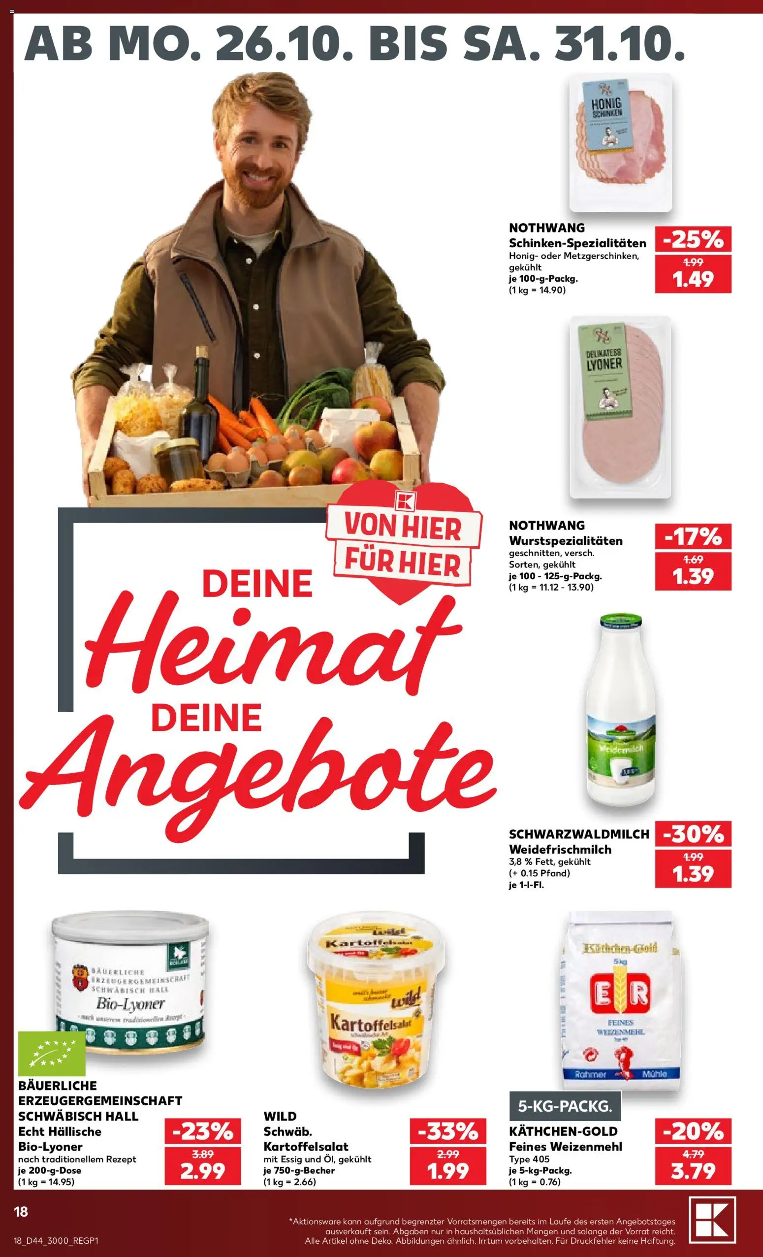 Kaufland Německo leták od 24.10.2026 | Strana: 18