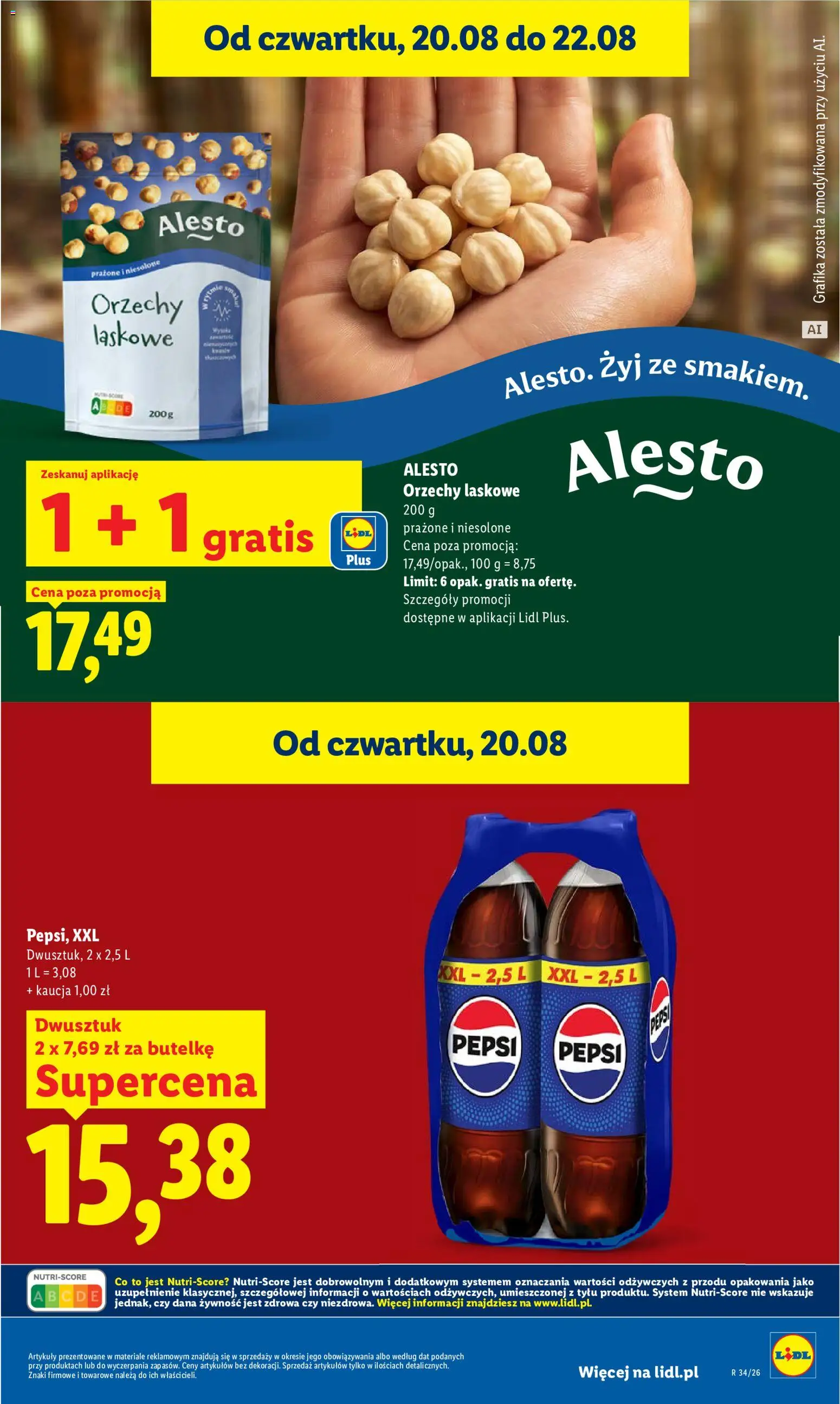 Lidl Polsko leták od 20.08.2026 | Strana: 25 | Produkty: Pepsi