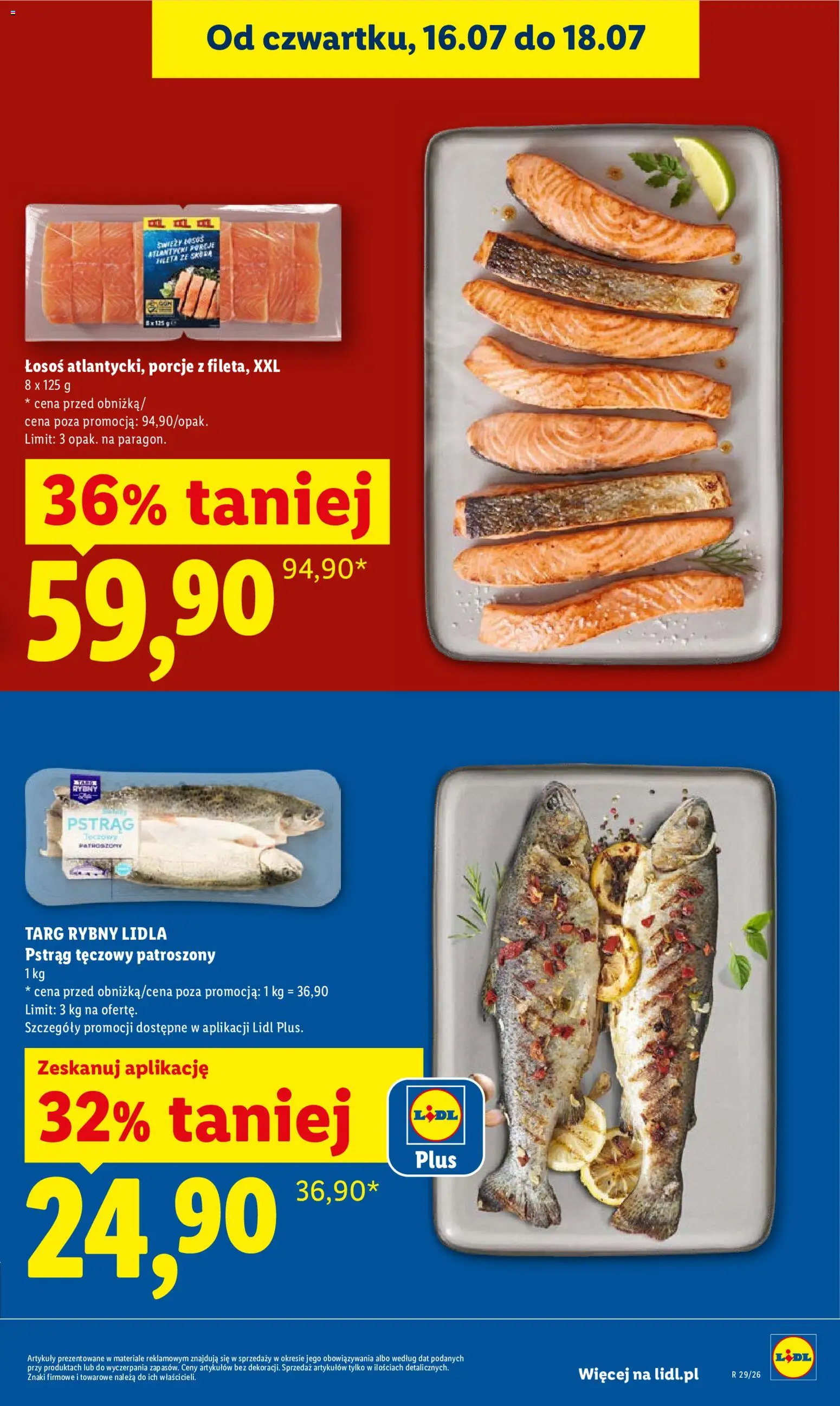 Lidl Polsko leták od 16.07.2026 | Strana: 9 | Produkty: Losos
