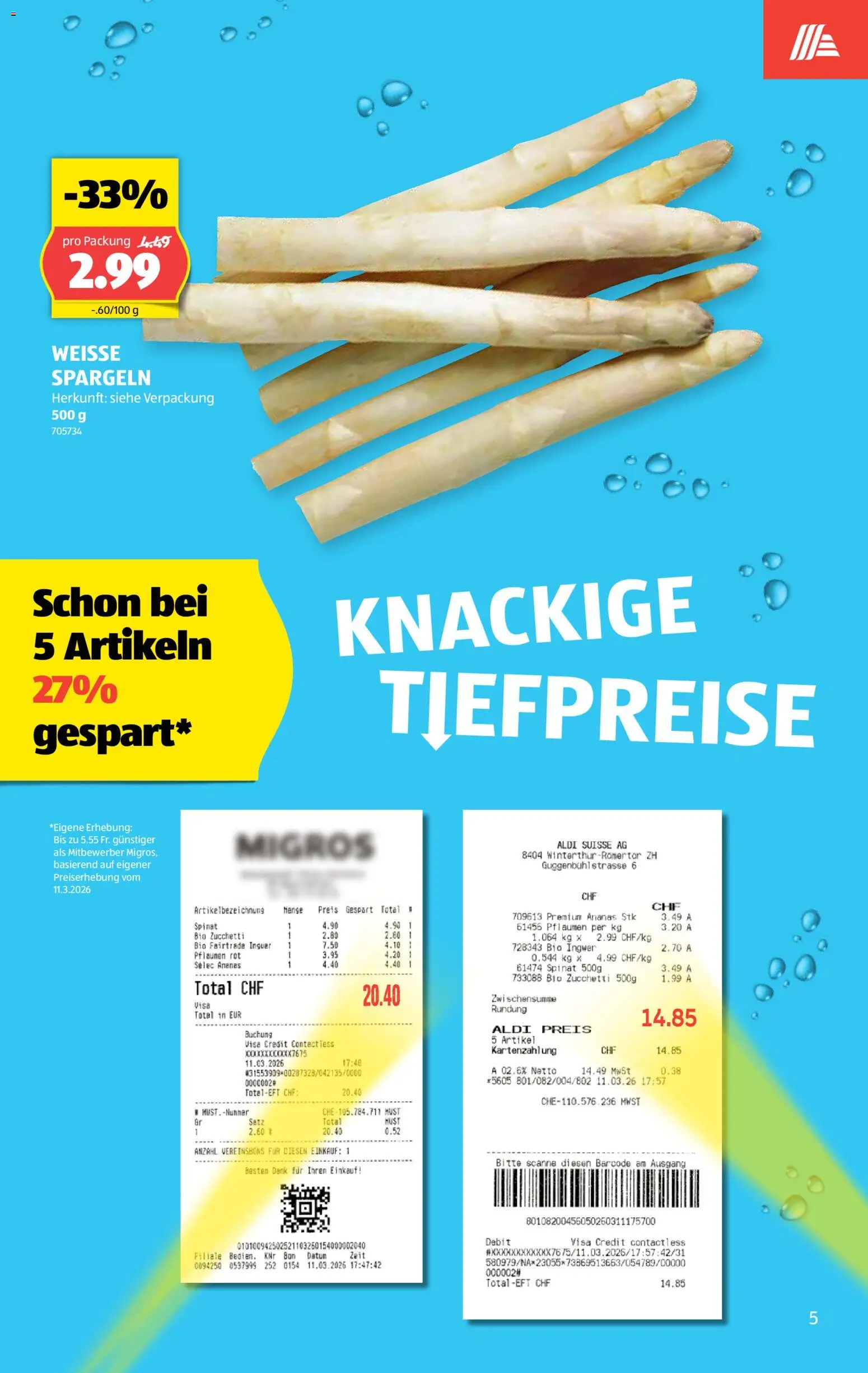 Aldi aktionen – gültig ab 23.04.2026 | Seite: 5 | Produkte: Ananas