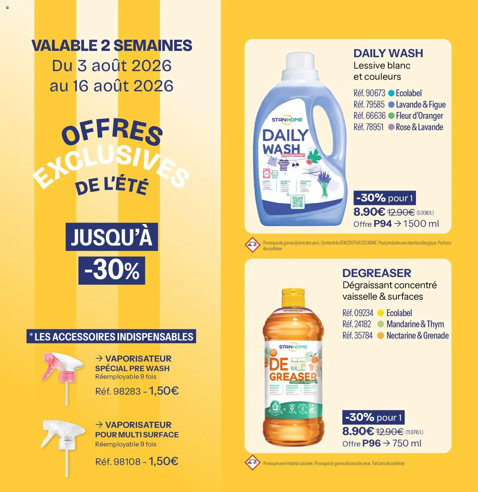 {H1} | Page: 4 | Produits: Figue, Nectarine, Lavande, Lessive