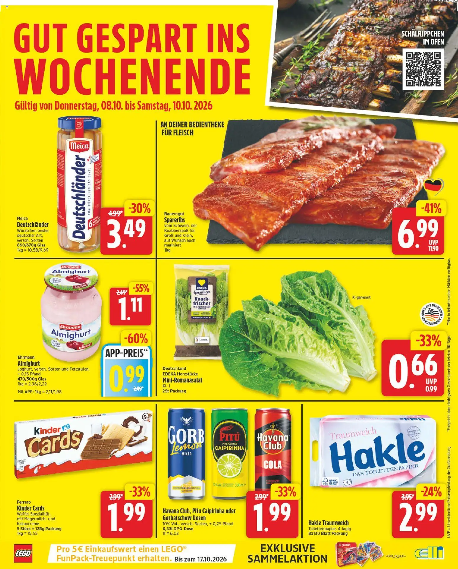 Elli Markt Prospekt Gütersloh – gültig ab 05.10.2026 | Seite: 27 | Produkte: Ofen, Ehrmann almighurt, Meica, Toilettenpapier