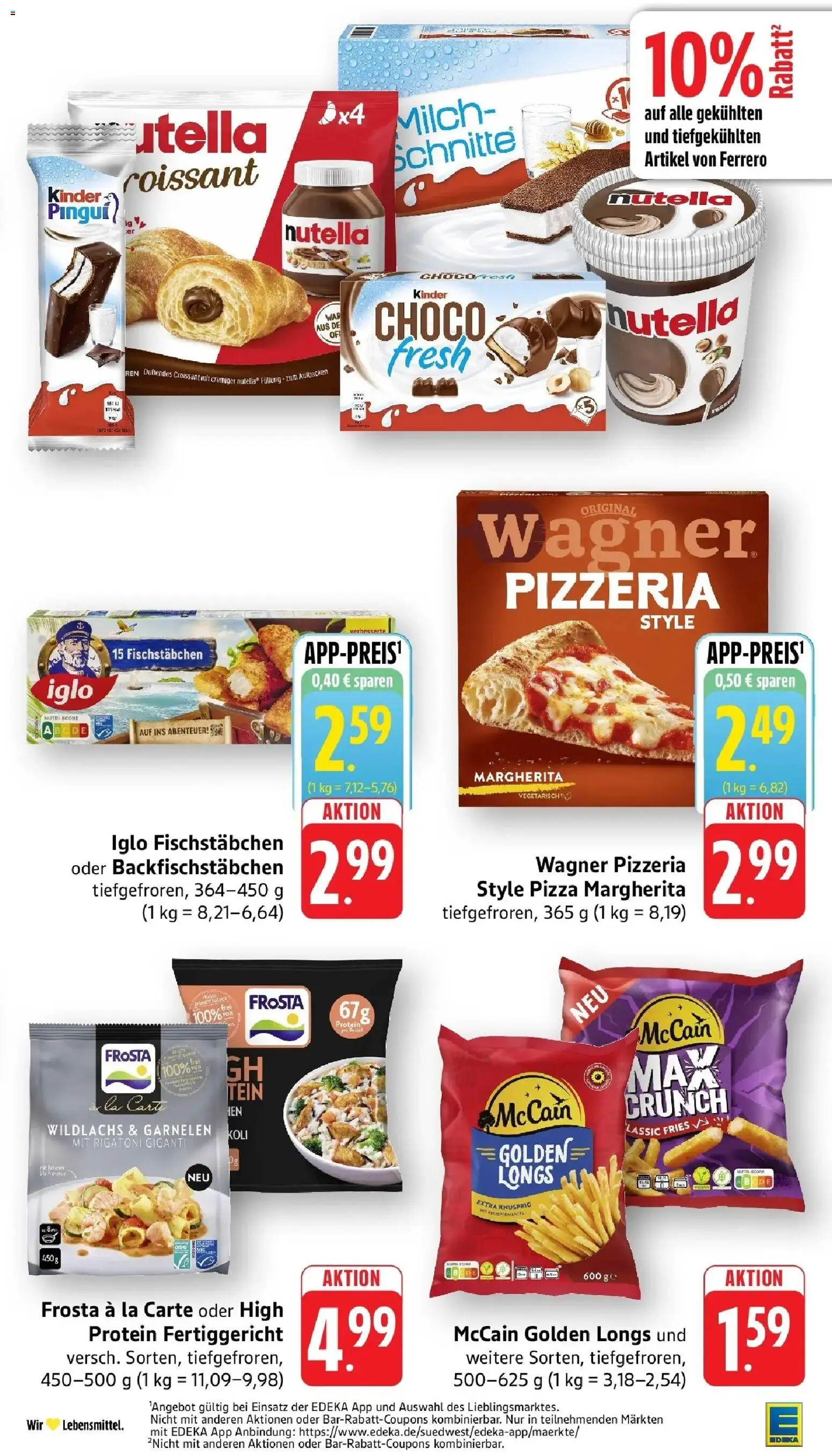 E center Prospekt Pfullingen (ab 07.09.2026) zum Blättern | Seite: 19 | Produkte: Iglo, Garnelen, Frosta, Fischstabchen