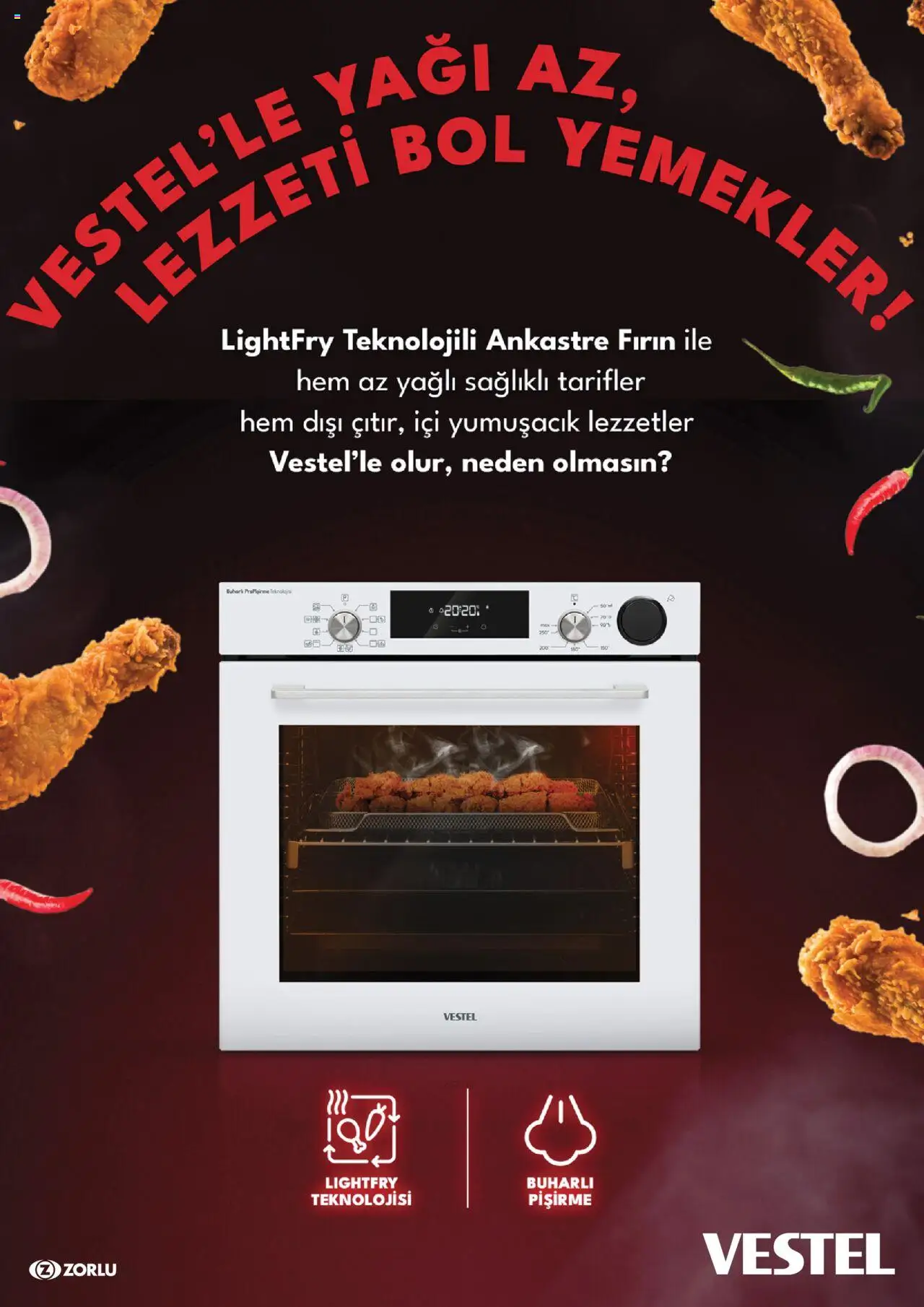 Vestel Ankastre Katalog - 03.06.2025 tarihinden itibaren geçerlidir | Sayfa: 12 | Ürünler: Fırın