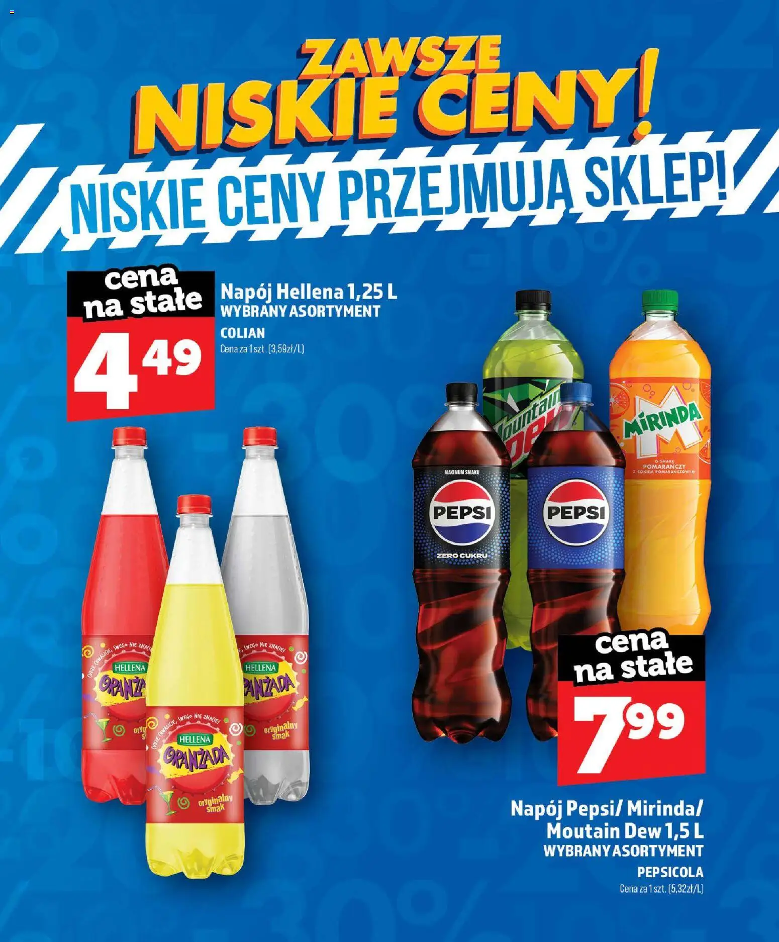 Topaz gazetka - Zawsze Niskie Ceny od 01.07.2026 | Strona: 54 | Produkty: Pepsi, Pepsi Zero