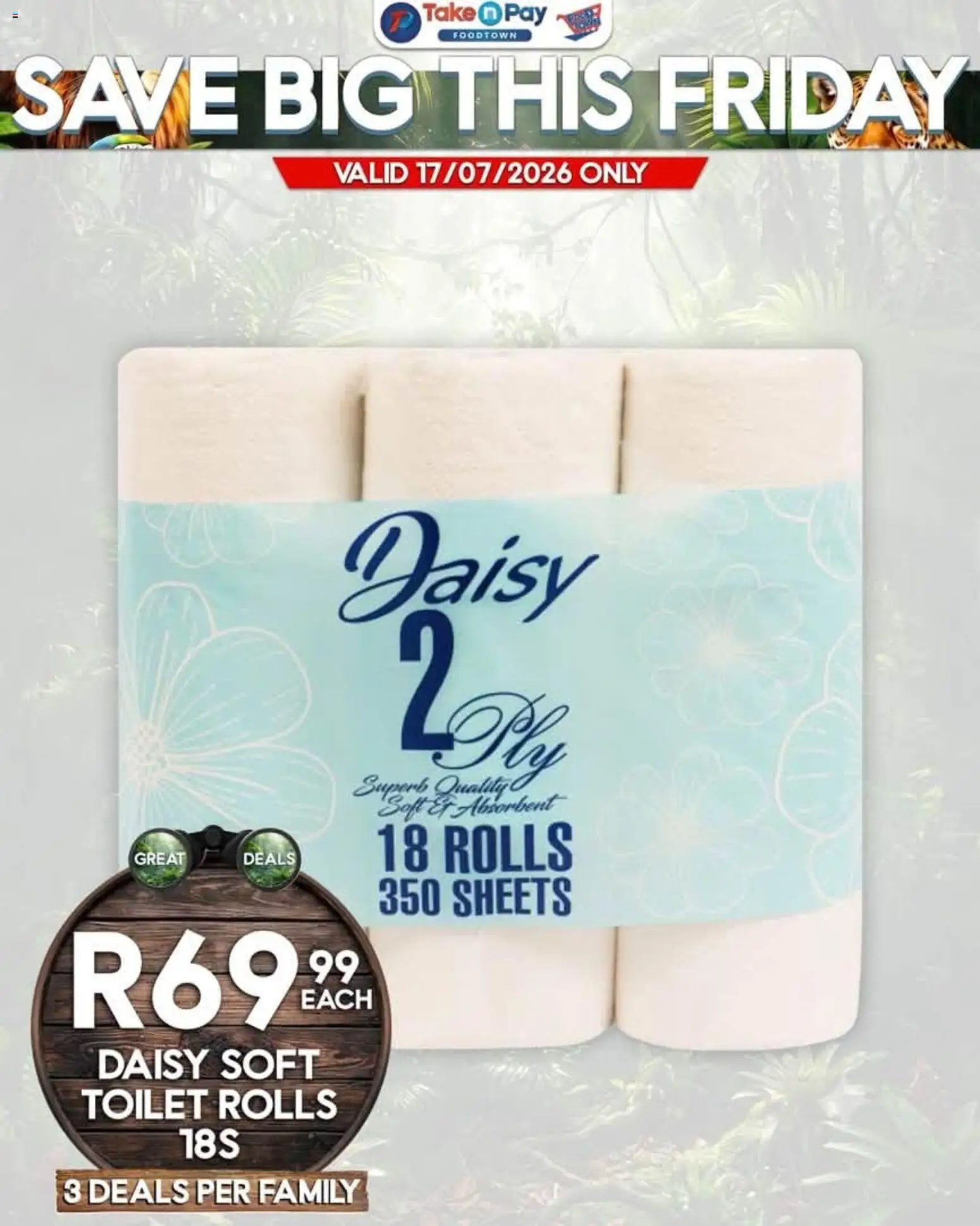 New Take n Pay catalogue – valid from 17/07/2026 | Page: 7 | Products: Toilet