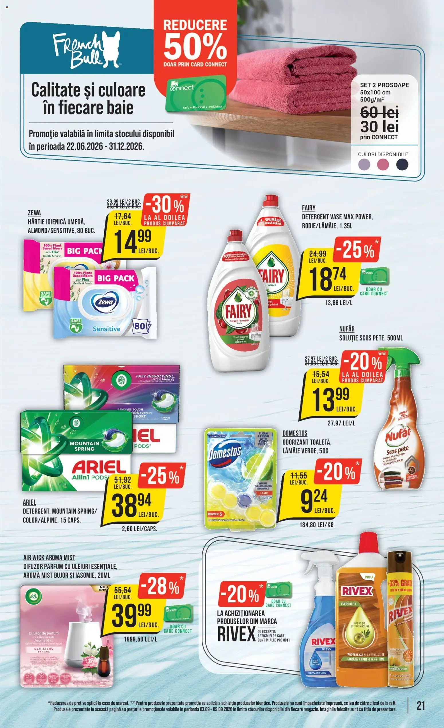 Noul catalog Mega Image – valabil de la 03.09.2026 | Pagină: 21 | Produse: Lime, Difuzor, Aplică, Intense