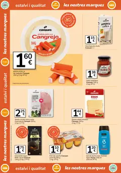 Vista previa Consum folleto válido desde el 27/08/2026 | Página: 18 | Productos: Ensaladilla, Gel de ducha, Chocolate, Carne