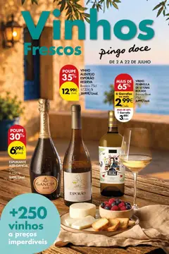 Pré-visualização Pingo Doce Folheto Vinhos Frescos Açores válido de 02/07/2026