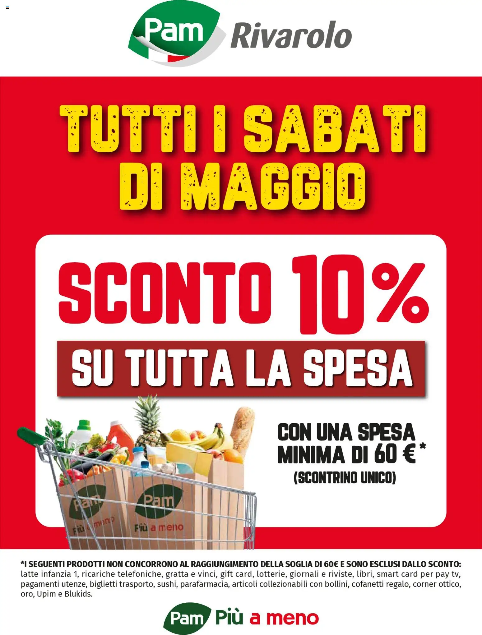 Volantino PAM del 01.05.2026 | Pagina: 1 | Prodotti: Latte