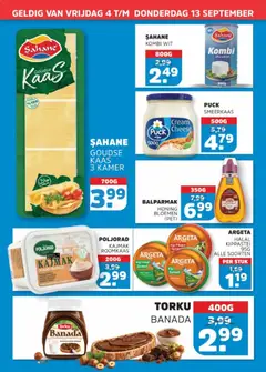 Sahan folder - Voorbeeld van een folder van Sahan, geldig van 04-09-2026 | Pagina: 3 | Producten: Goudse kaas, Kaas, Honing, Bloemen