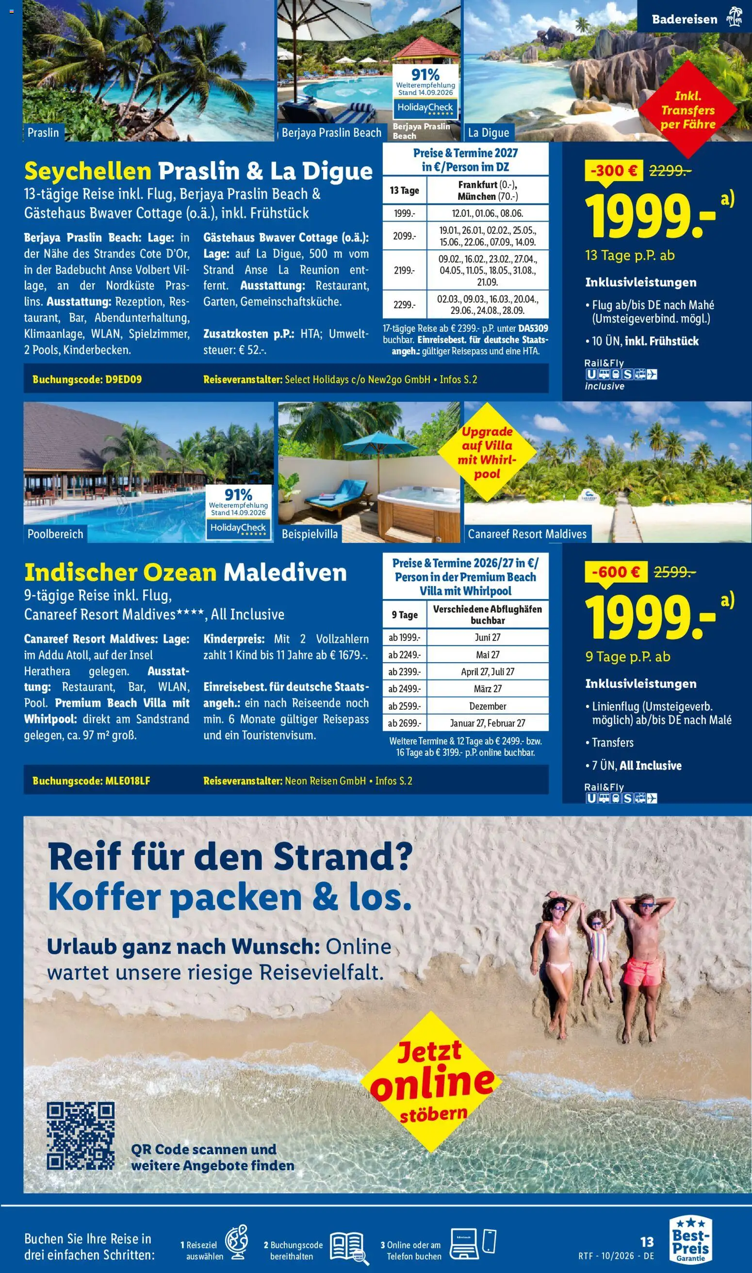Lidl Reisen Oktober/November Reise-Highlights – gültig ab 14.10.2026 | Seite: 13 | Produkte: Koffer, Telefon