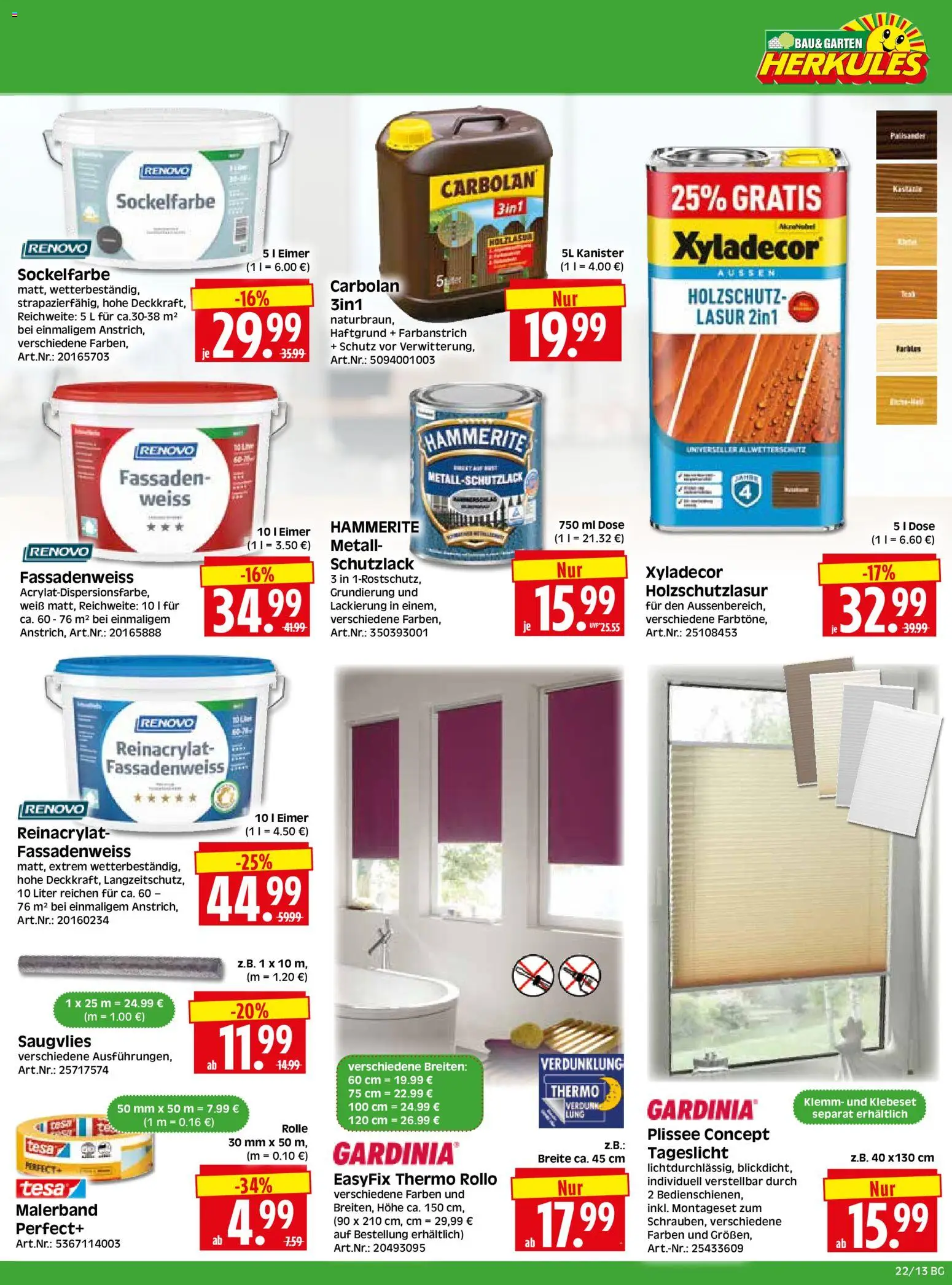HERKULES Bau & Garten – gültig ab 26.05.2026 | Seite: 13