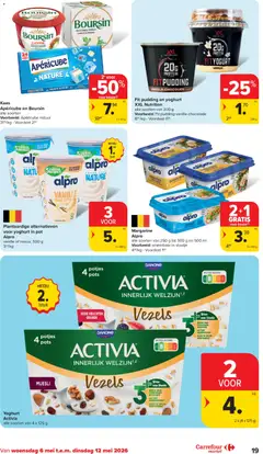 Carrefour market folder week 19 - Voorbeeld van een folder van Carrefour market, geldig van 06.05.2026 | Pagina: 19 | Producten: Pudding, Muesli, Pot, Yoghurt