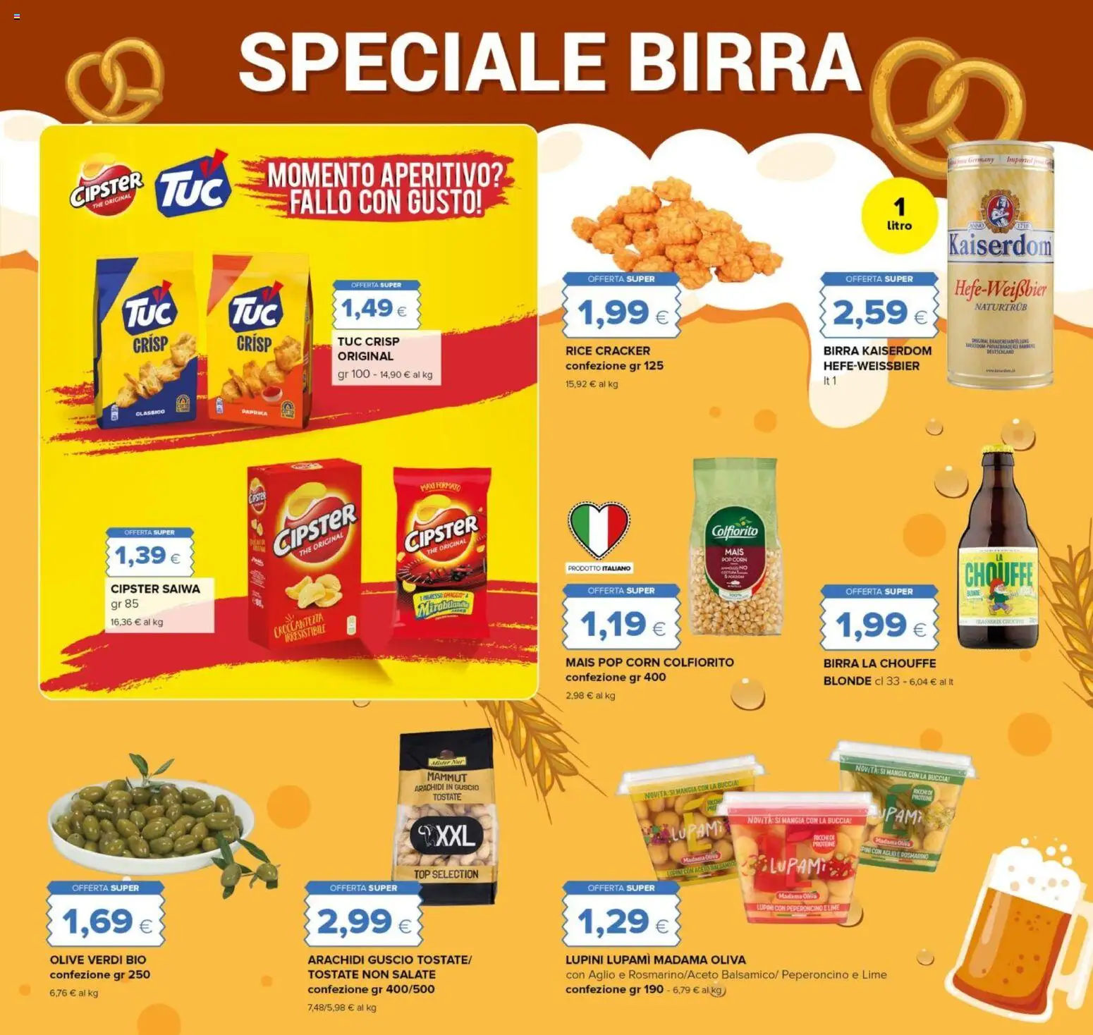 Volantino Oasi del 18.06.2026 | Pagina: 23 | Prodotti: Rosmarino, Birra, Peperoncino, Arachidi