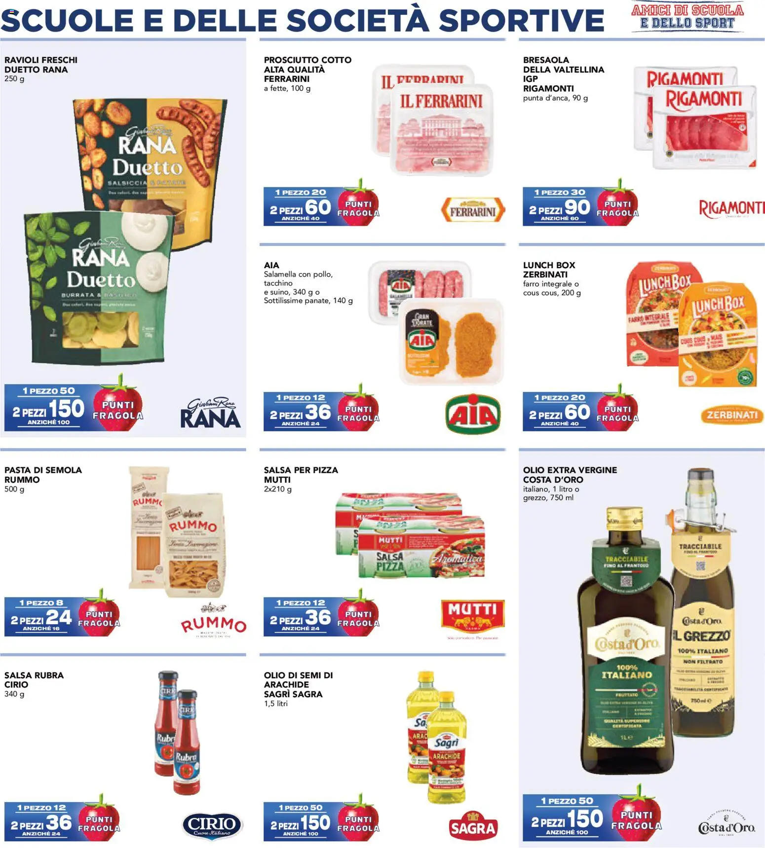 Volantino Esselunga S del 24/09/2026 | Pagina: 7 | Prodotti: Tacchino, Salsiccia, Pasta, Farro