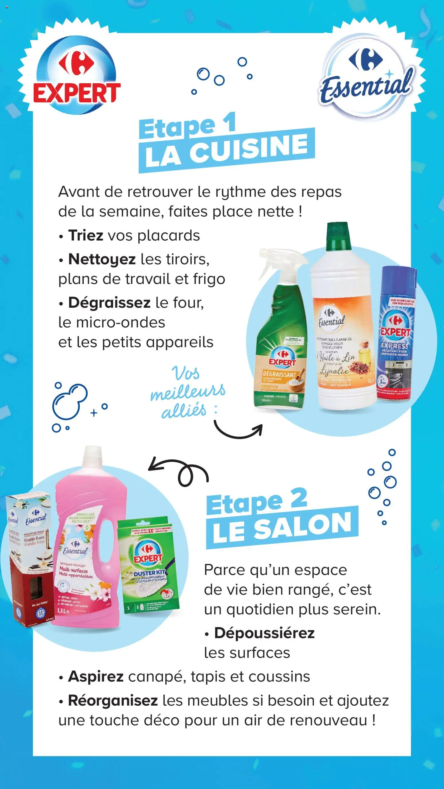 {H1} | Page: 20 | Produits: Four, Coco, Dégraissant, Tapis