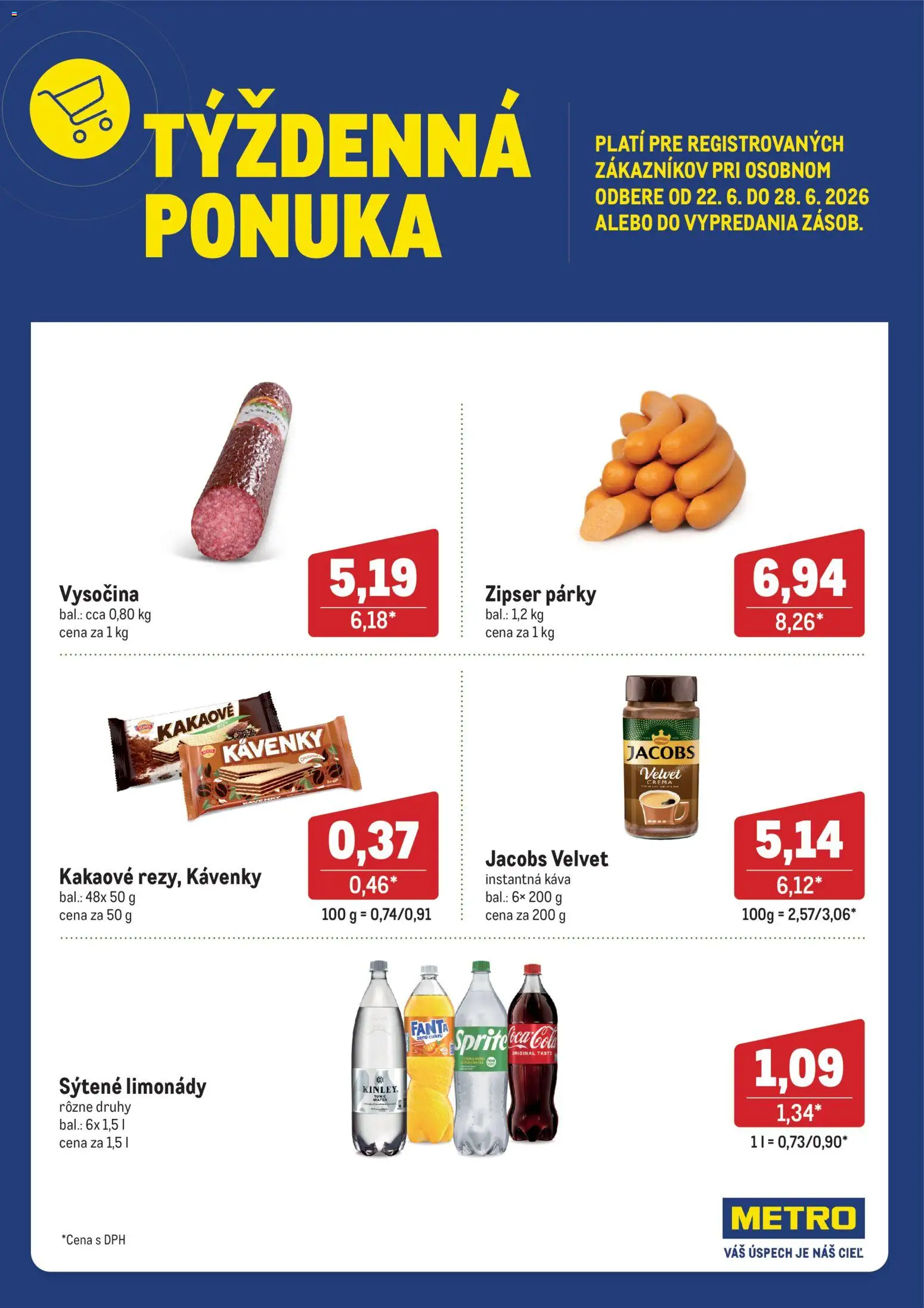 Nové Metro akcie – leták je platný od 22.06.2026 | Strana: 1