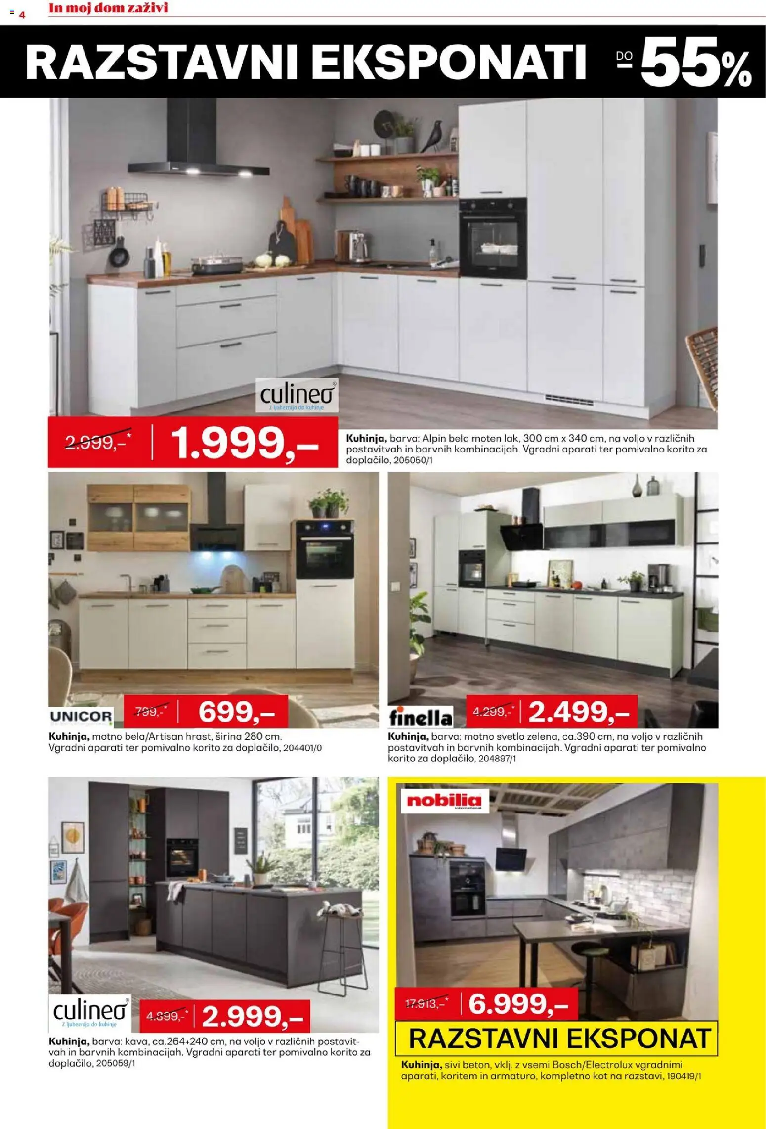 Novi Rutar katalog ponudbe – veljaven od 05.08.2026 | Stran: 4 | Izdelki: Pomivalno korito, Barva