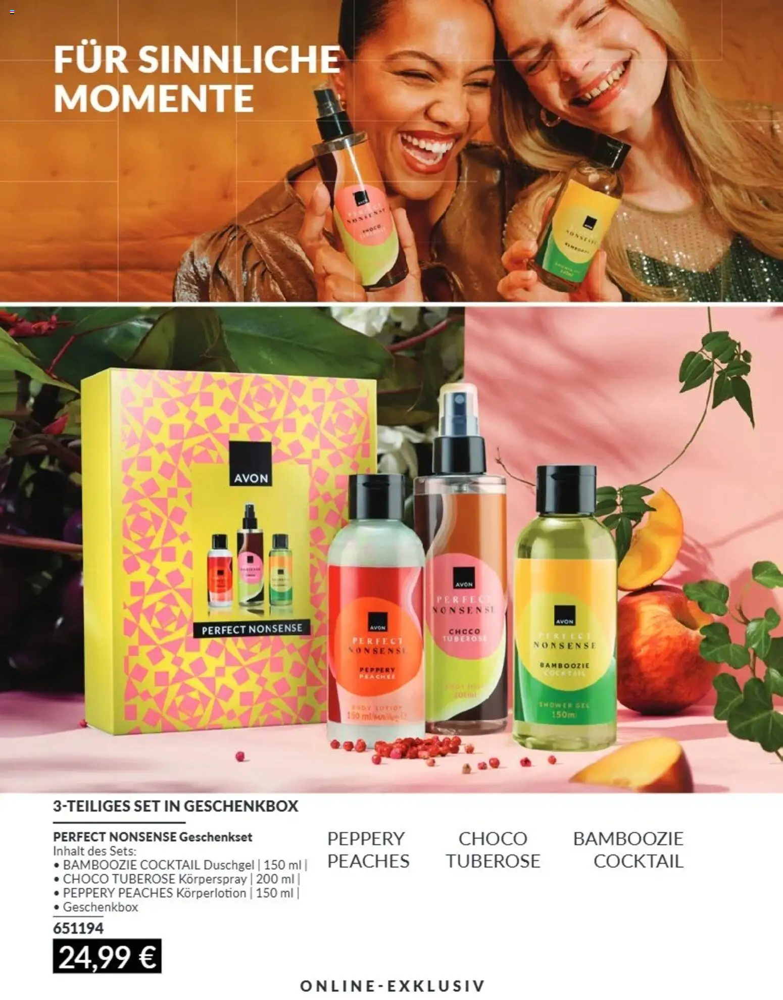 AVON Katalog August 2026 – gültig ab 08.08.2026 | Seite: 184 | Produkte: Duschgel, Body Lotion, Körperlotion, Körperspray