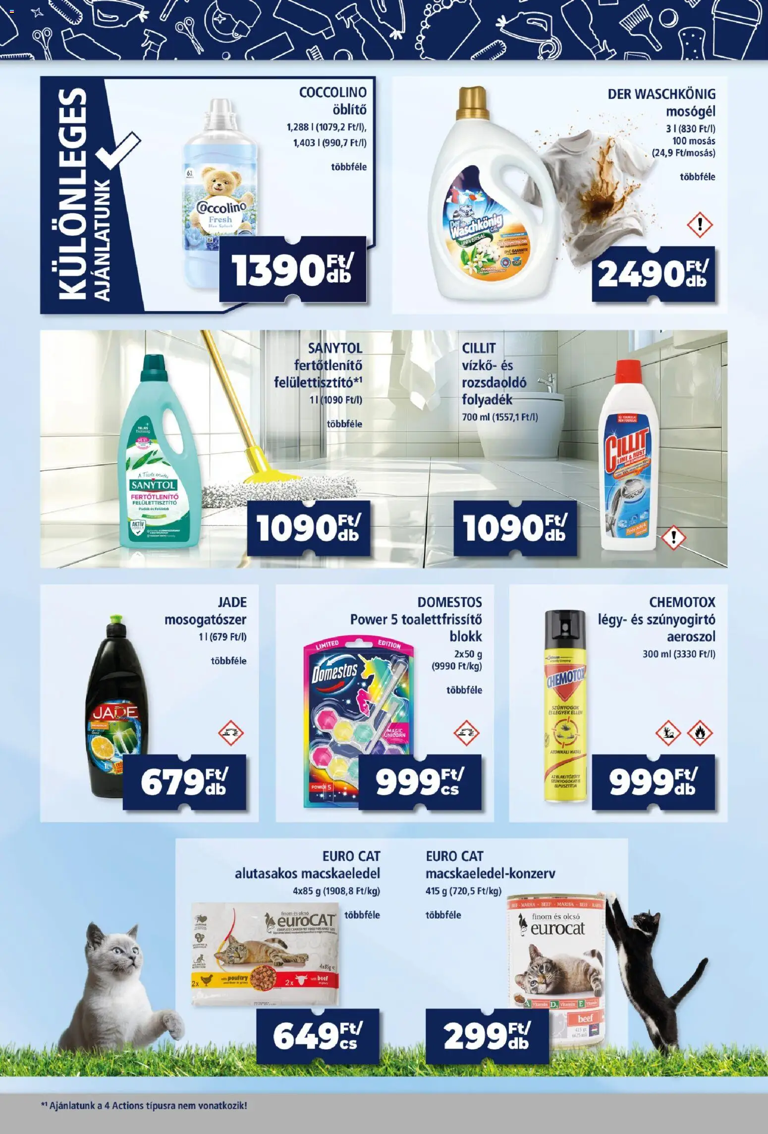 Goods Market akciós ujság - amely érvényes a következő dátumtól: 2026.08.21. | Oldal: 2 | Termékek: Coccolino, Macskaeledel, Öblítő, Mosogatószer