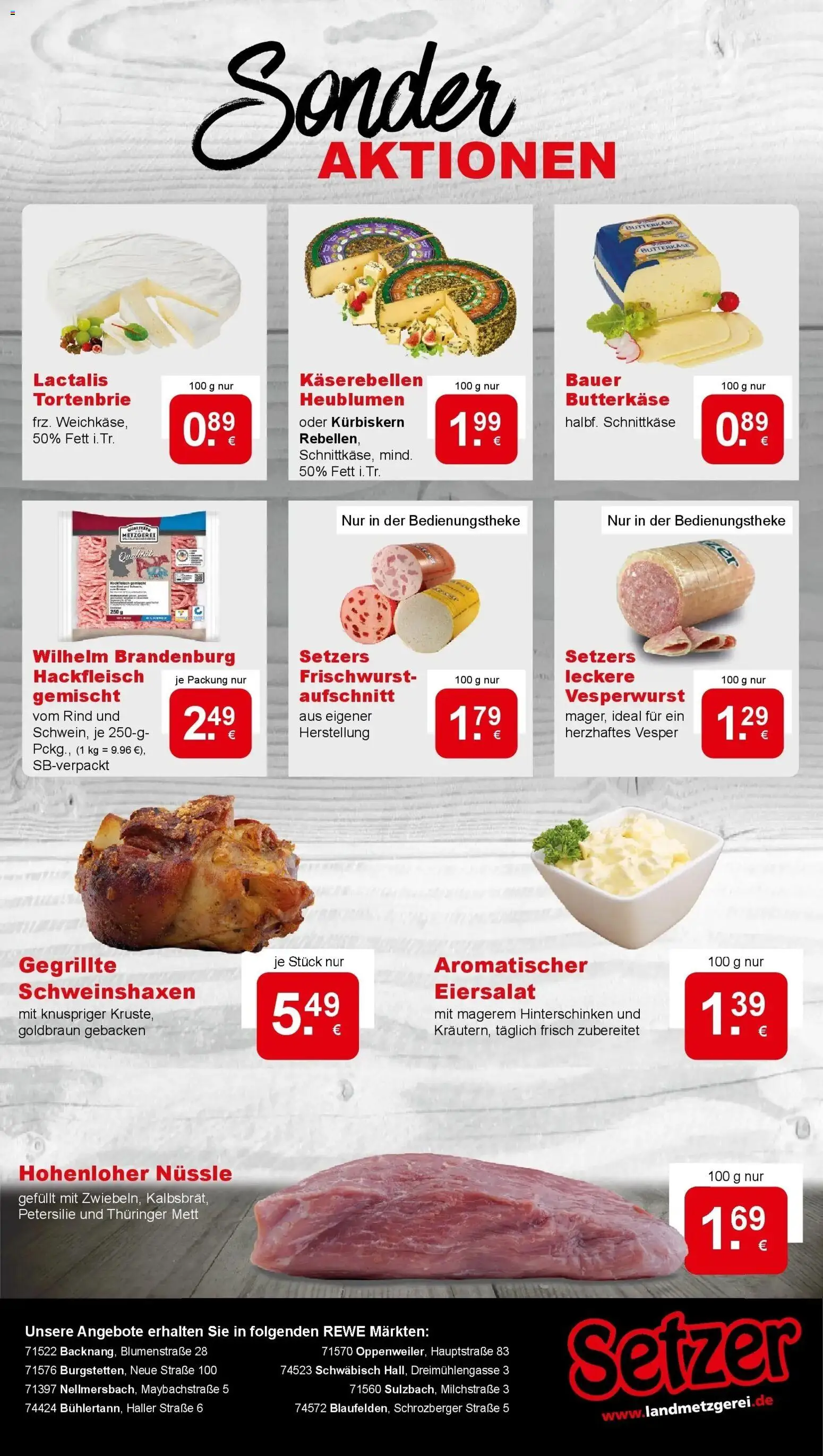 REWE Prospekt ab 19.10.2026 zum Blättern » Angebote | Seite: 11 | Produkte: Petersilie, Hackfleisch