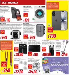 Anteprima del volantino Galassia volantino valido a partire dal 11.06.2026 | Pagina: 24 | Prodotti: Ventilatore, Friggitrice ad aria, Smartphone, Macinato