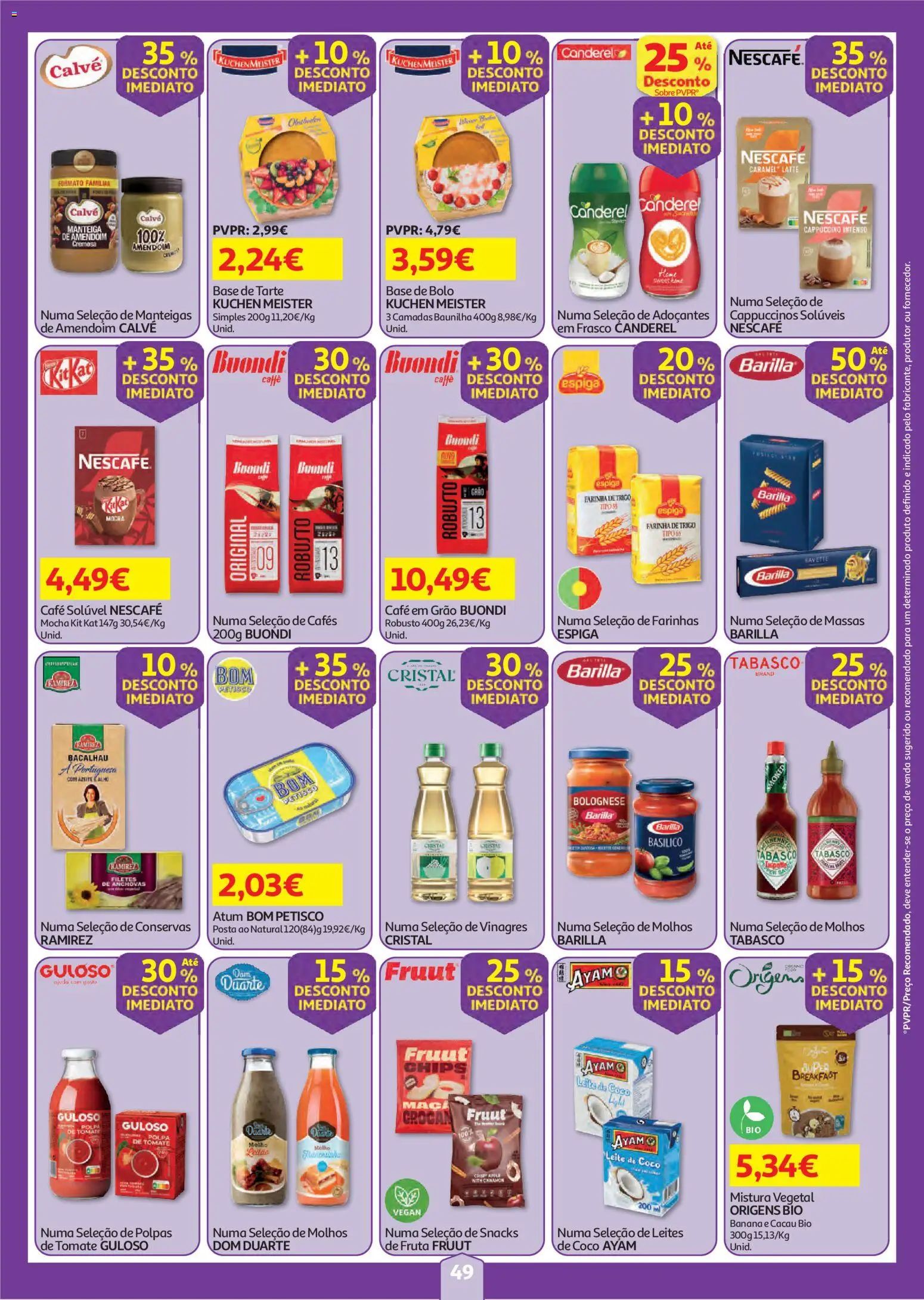 Auchan folheto │ válido de 06/08/2026 | Página: 49 | Produtos: Anchovas, Banana, Leite, Tomate