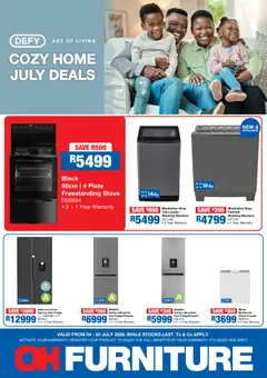 OK Furniture specials catalogue – valid from 04/07/2026