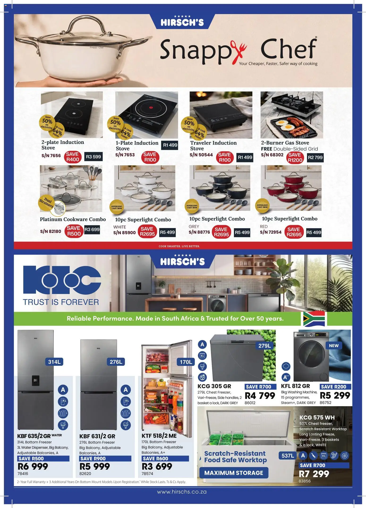 New Hirsch's catalogue – valid from 21/08/2026 | Page: 27 | Products: Freezer, Stove, Iron, Basket